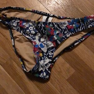 Floral bikini bottom